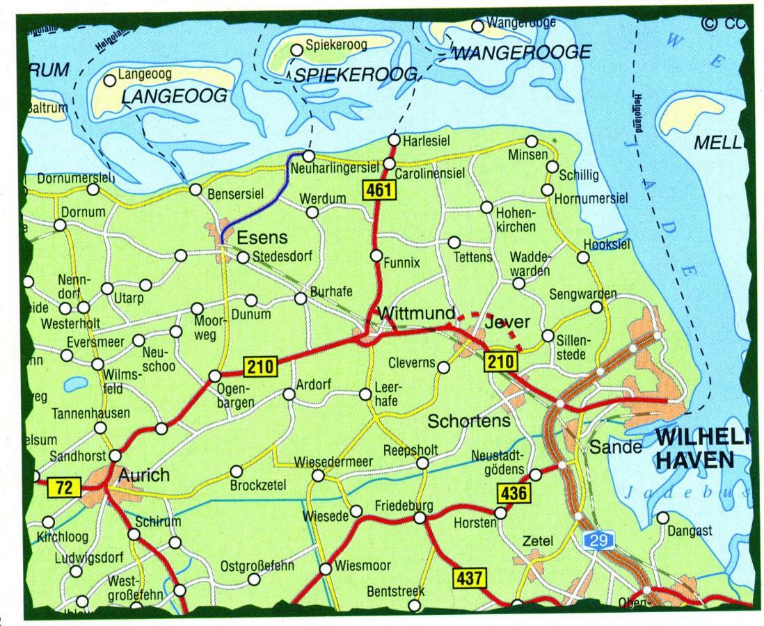 Appartamento Carolinensiel/Harlesiel Esterno foto